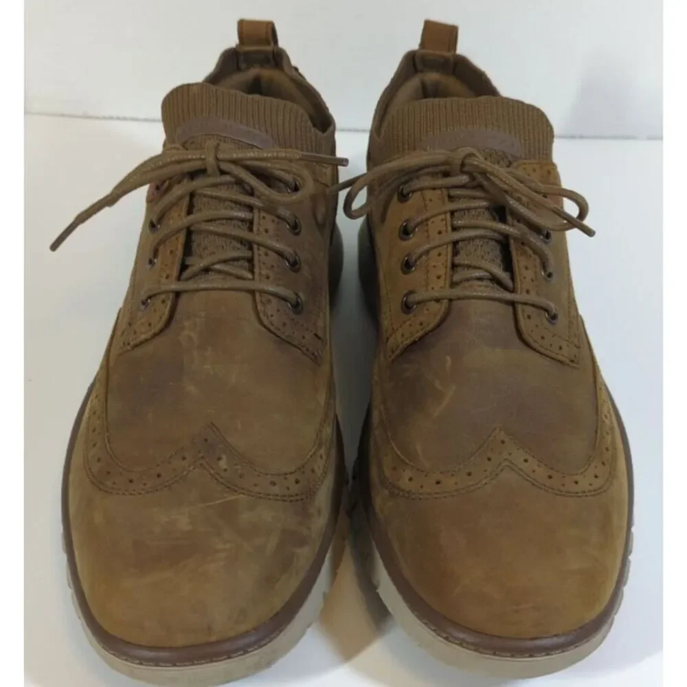 Mark Nason Neo Casual Decon Brown Oxfords Wingtip & Brogue Shoes Sz‎ 11.5